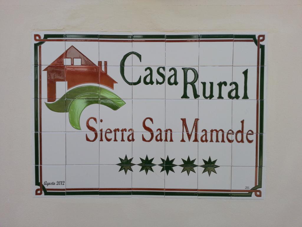 Casa Rural Sierra San Mamede La Codosera Esterno foto
